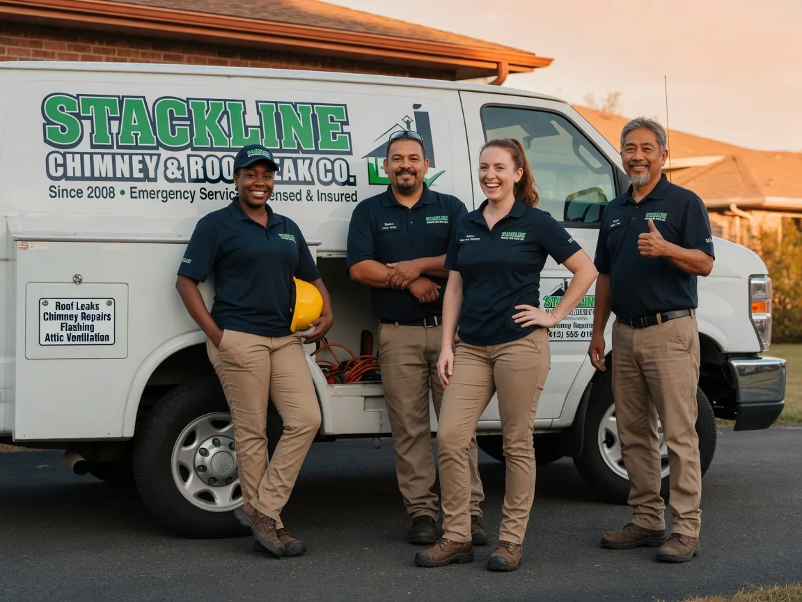 Chimney flashing repair company in Pepperell, MA